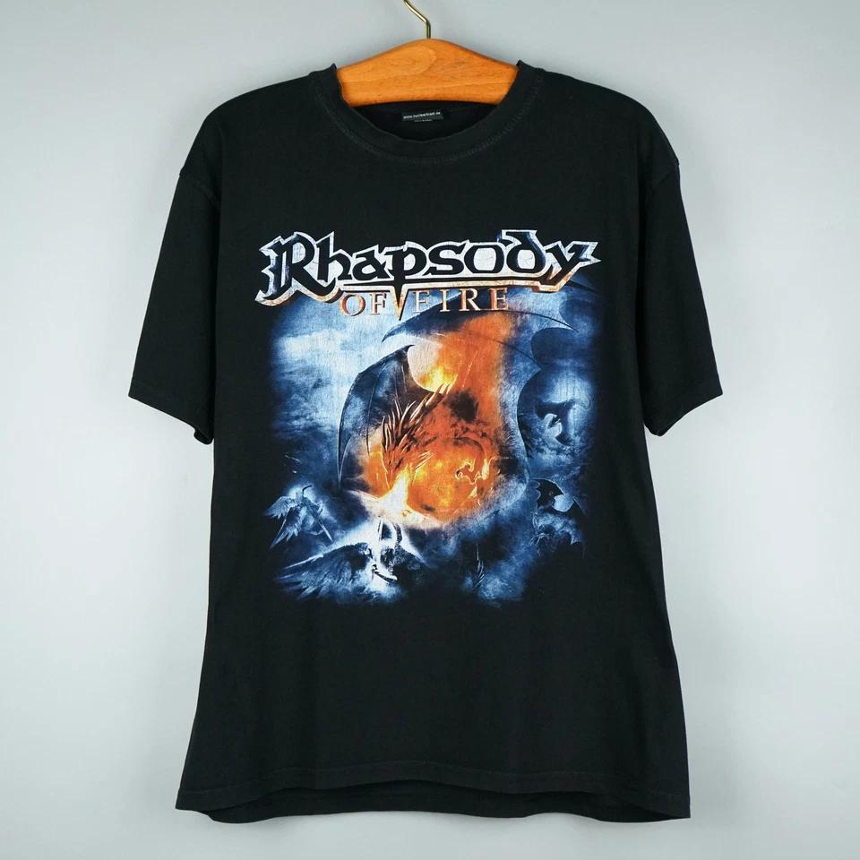 Vintage 2010 Rhapsody of Fire t-shirt XL