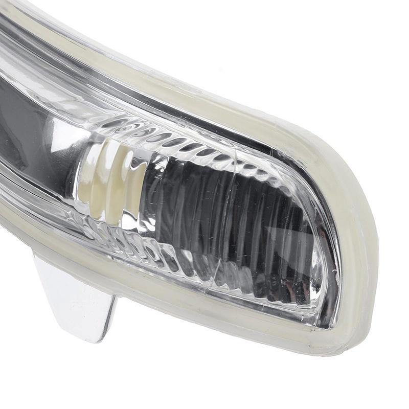 Car Front Wing Door Mirror Turn Signal Light Housing Clear Indicator Lamp Cover for Peugeot 208 2012-2019 Parts
