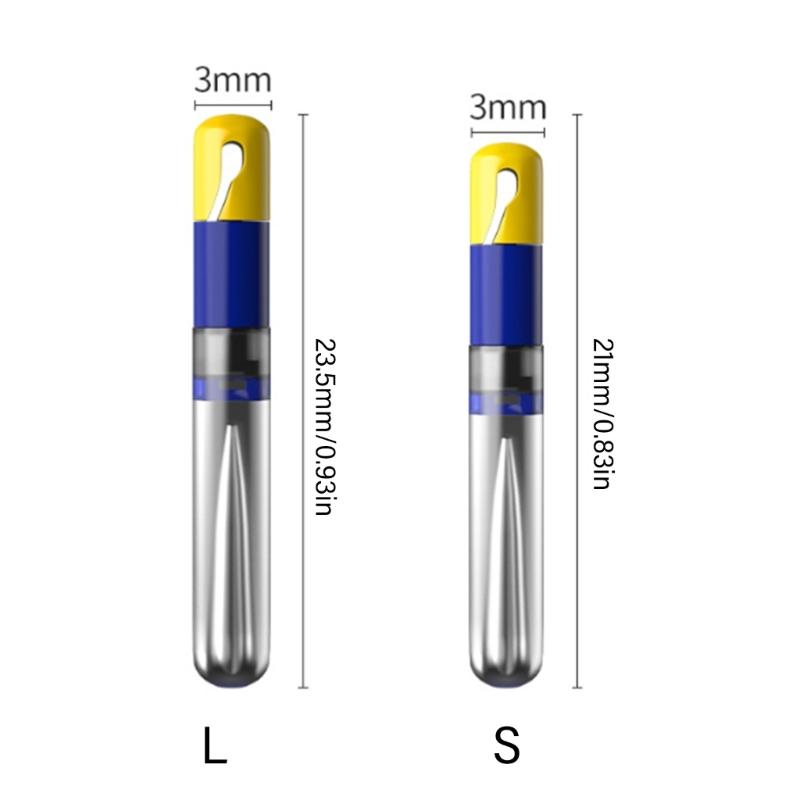 4 Pezzi Galleggianti da Pesca Staccabili Supporti in Silicone per Galleggianti Sostituzione Rapida Rotazioni Sedili per Galleggianti da Pesca Attrezzatura da Pesca
