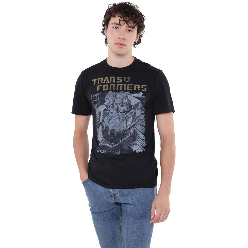 Transformers Mens Megatron Planet T-Shirt
