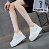Women's Winter White Shoes Spring Autumn Genuine Leather Lace Up Girl Sneakers Women Shoes Flat Platform Casual Woman Shoe