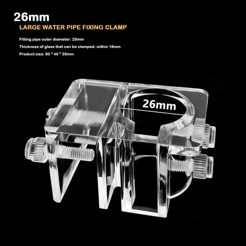 Easy To Install Hose Bracket Acrylic Material Aquarium Clip Holder  Fish Tank Accessories