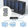 Professional 8 Input 1Output Satellite TV Signal Switching With Plating Design For Satellites TVs & Security Systems