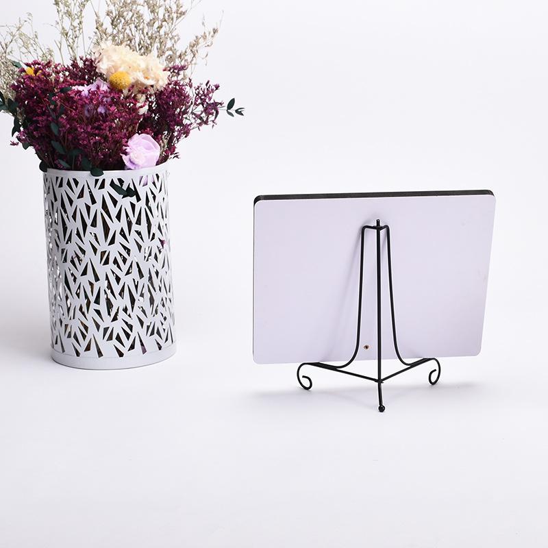 Metal Folding Display Stand for Photos, Plates, or Ornaments