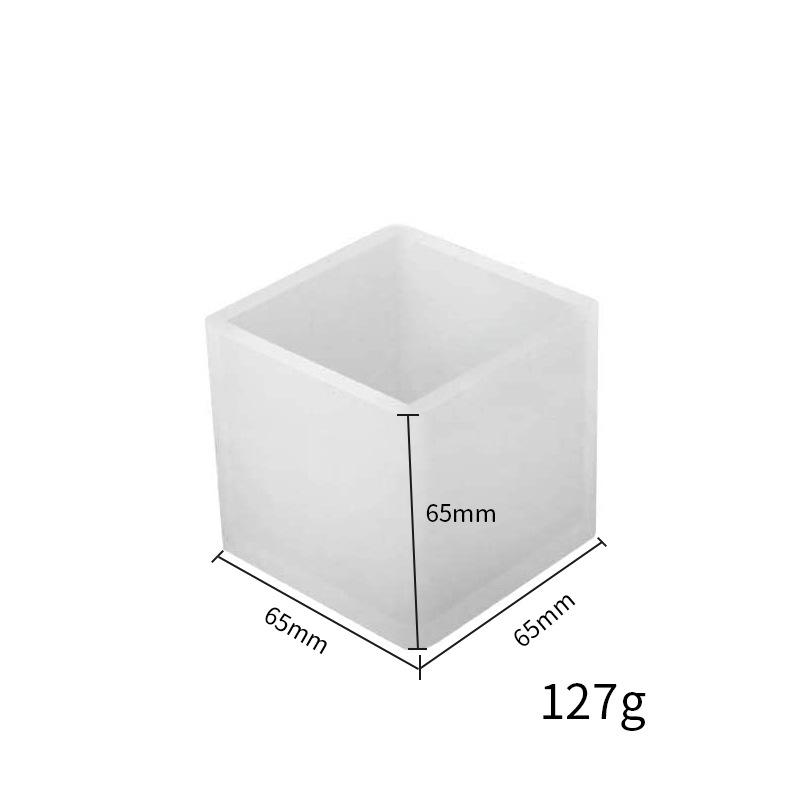 DIY Resin Silicone Mould Square Crystal Ornament Mould Cube Chocolate Cake Homemade Tools