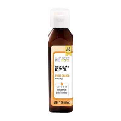 Aromatherapy Body Oil Sweet Orange, 4 Fl Oz