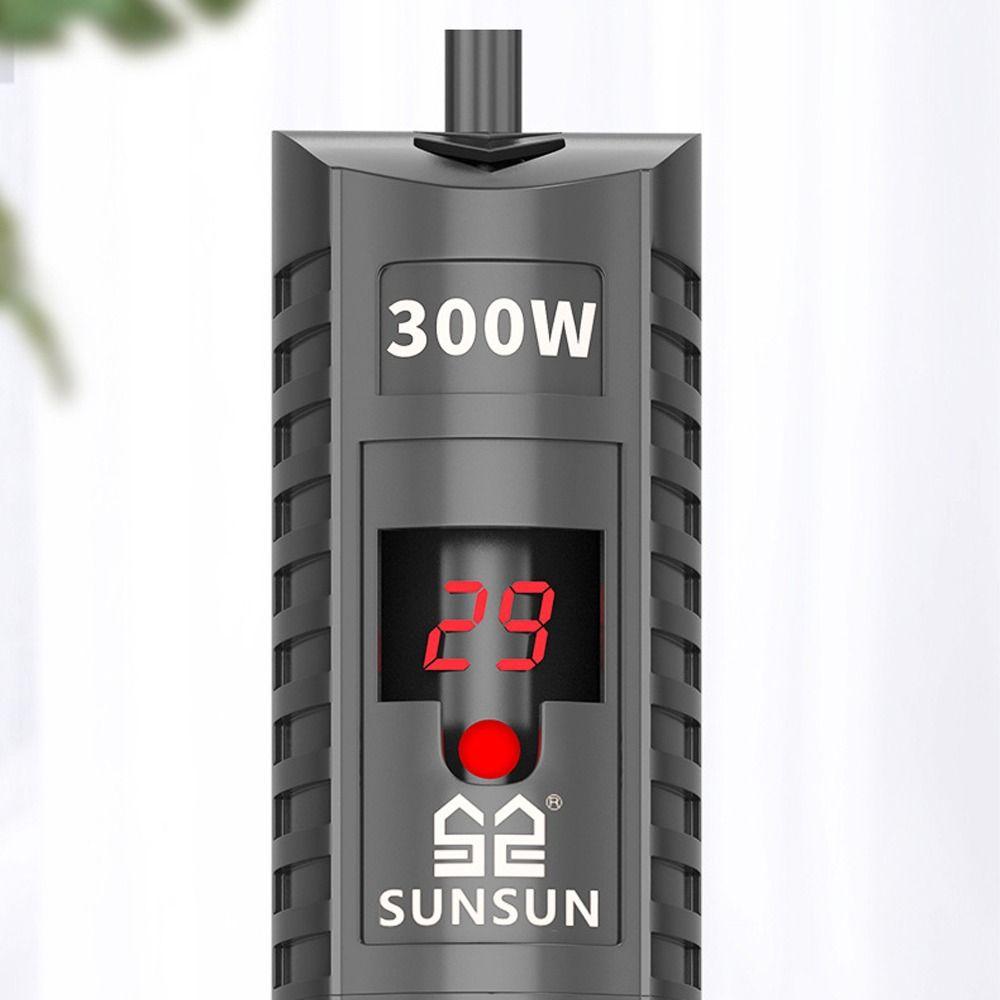 Quartz Glass Aquarium Submersible Heater LCD Display Non- Glass Fish Tank Heater 50w-500w 20-34°C Heating Rod Water Tanks