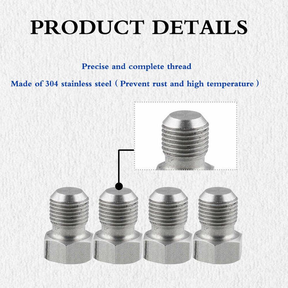 Buy 4Pcs Oil Squirter Plug Set Aluminum For Honda B17A B16 B16A B16A2