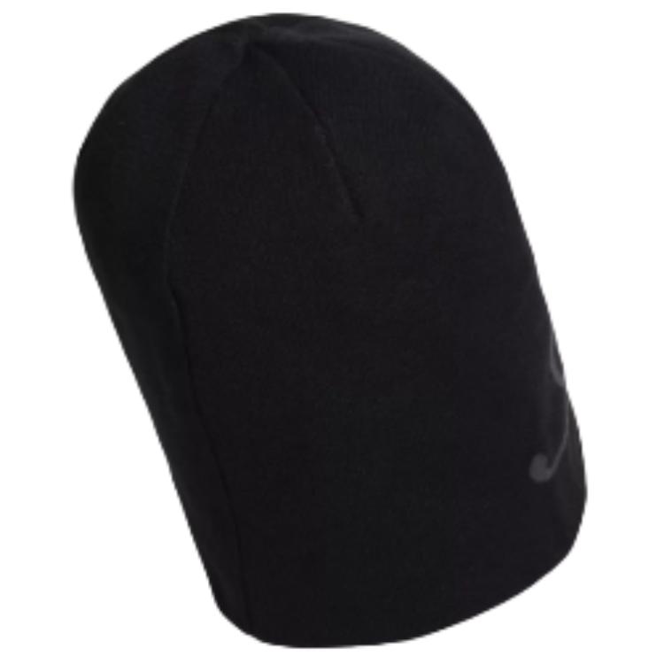 Adidas Logo Design Recycled Polyester Fleece Hat Women hats Black Dark-Gray KX9618