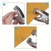 1Set 1/4 Inch Grommet Eyelet Plier Set, Eyelet Hole Punch Pliers Kit With 100 Metal Eyelets, Grommet Tool Kit For Leather Cloth