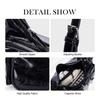 Simple Y2K Retro Shoulder Bag Multi-pocket Spicy Girl Vintage Underarm Bag Korean Handbag Motorcycle Bag Shopping