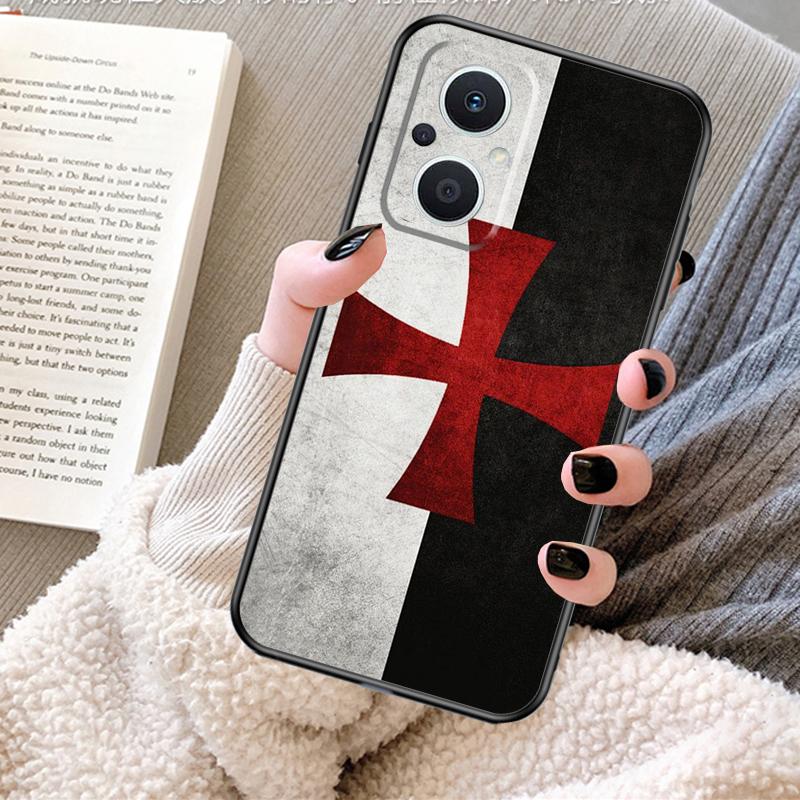 

Templar Knight Case For OPPO Reno 11F 11 12 13 F 8T 7 8 10 Pro OPPO Find X8 X6 Pro X3 X5 Lite Cover Fundas OPPO Reno12 F