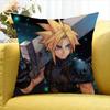 Game CCloud SStrife World Various Sizes Square Pillow Case For Car Home Bedchamber Decor