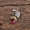 Oval Pink Rubellite Stone 925 Sterling Silver Trendy Mother Gift Pendant Jewelry PP-55-20