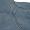 Used 9921 Western Denim Shirt 417374 Y890L 7832 S Crushed 16 Stainless Steel Eddie Era Cotton Washed Blue Men's from