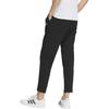 Adidas Comfortable Skin-Friendly Elastic Nine-Point Casual Pants Women Bottoms Black JI6003