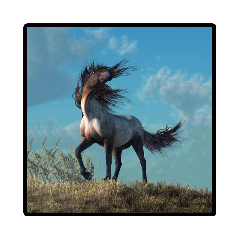 Art Picture Nordic Home Decor Canvas Painting Modern Cuadros Decoracion Beautiful Horse Wall Pictures Poster Cute