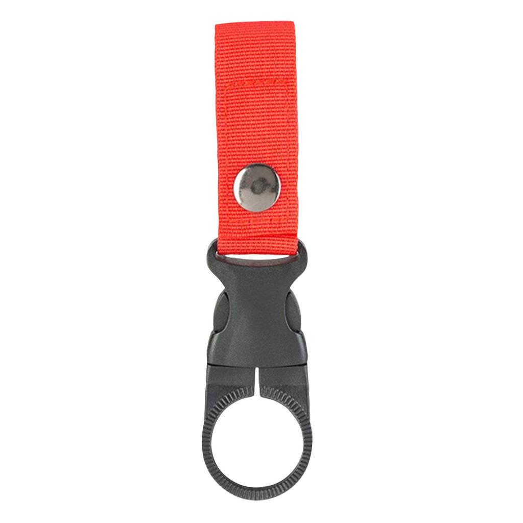 Durable Plastic Clip Hook with Adjustable Strap Loop for Water Bottles and Accessories Easy Attachment and Detachment Lightweight Design