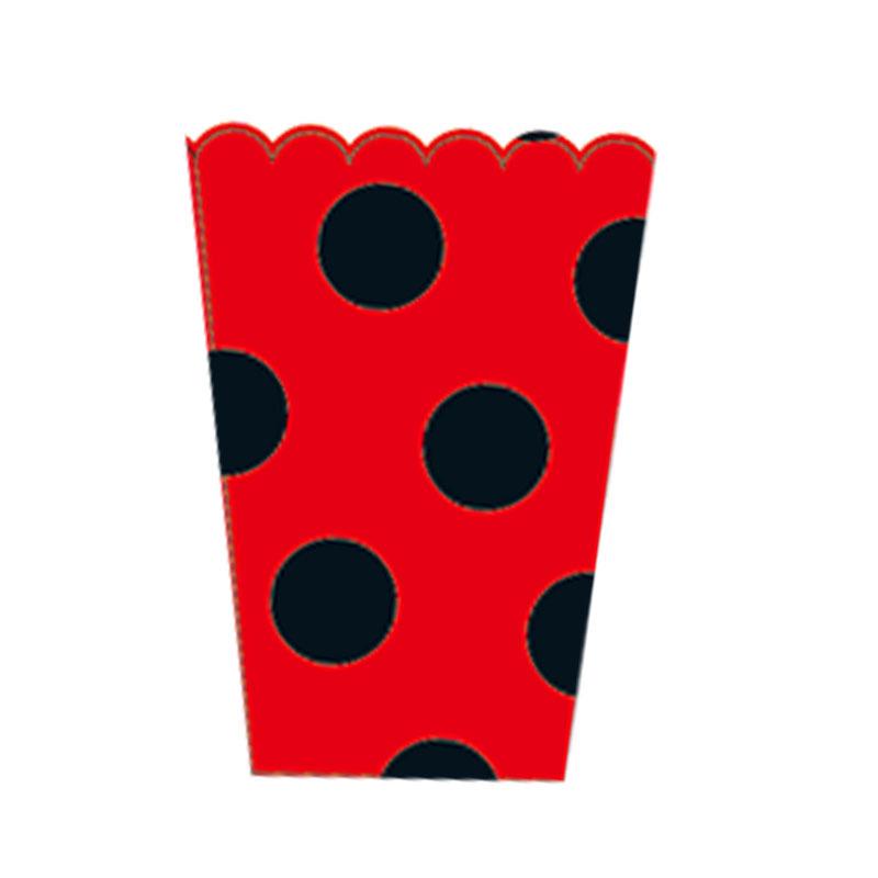 Ladybug Birthday Party Disposable Paper Plates, Cups, and Napkins