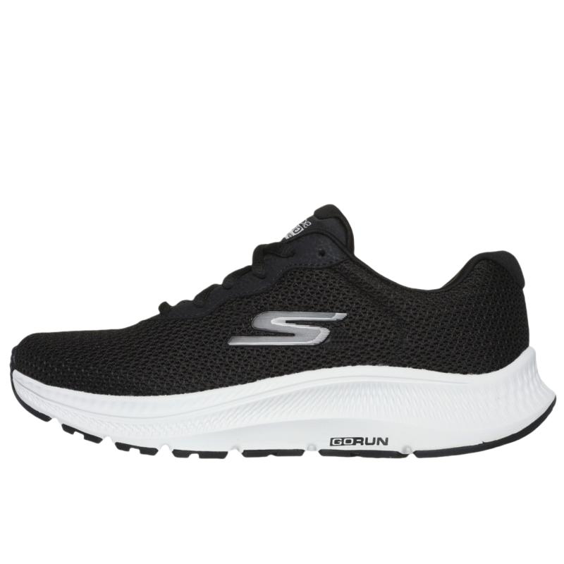 Skechers Go Run Consistent 2.0 Engaged Comfortable Low-Top Running Shoes Women running shoes Black 128605-BKW 35.5