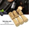 Red Wine and Champagne Cork Storage Jar with High-Density Synthetic and Natural Glass Bottle Stoppers