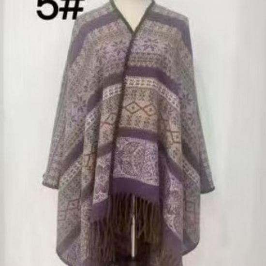 2025 Ethnic Tibetan Yunnan Photography Shawl Cloak Scarf Cape Retro
