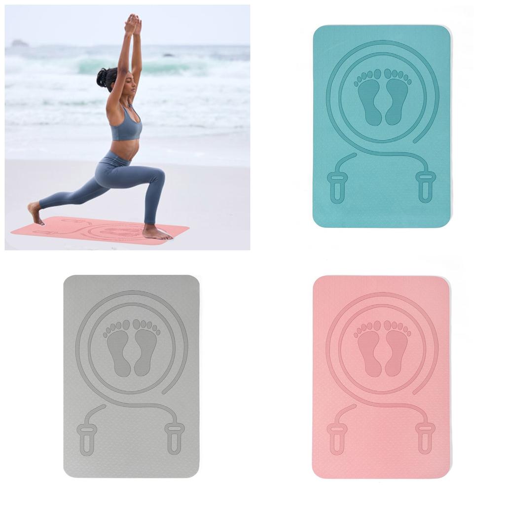 Household Skipping Buffer Pad AntiTear Exercise Yoga Mat NonSlip Sports Training Fitness Cushion Pad for Indoor Outdoor