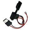 Type-C Connector USB-C Charging Socket With Snap Lock Plate TYPE-C Male Female Waterproof Connector Power Tools Parts