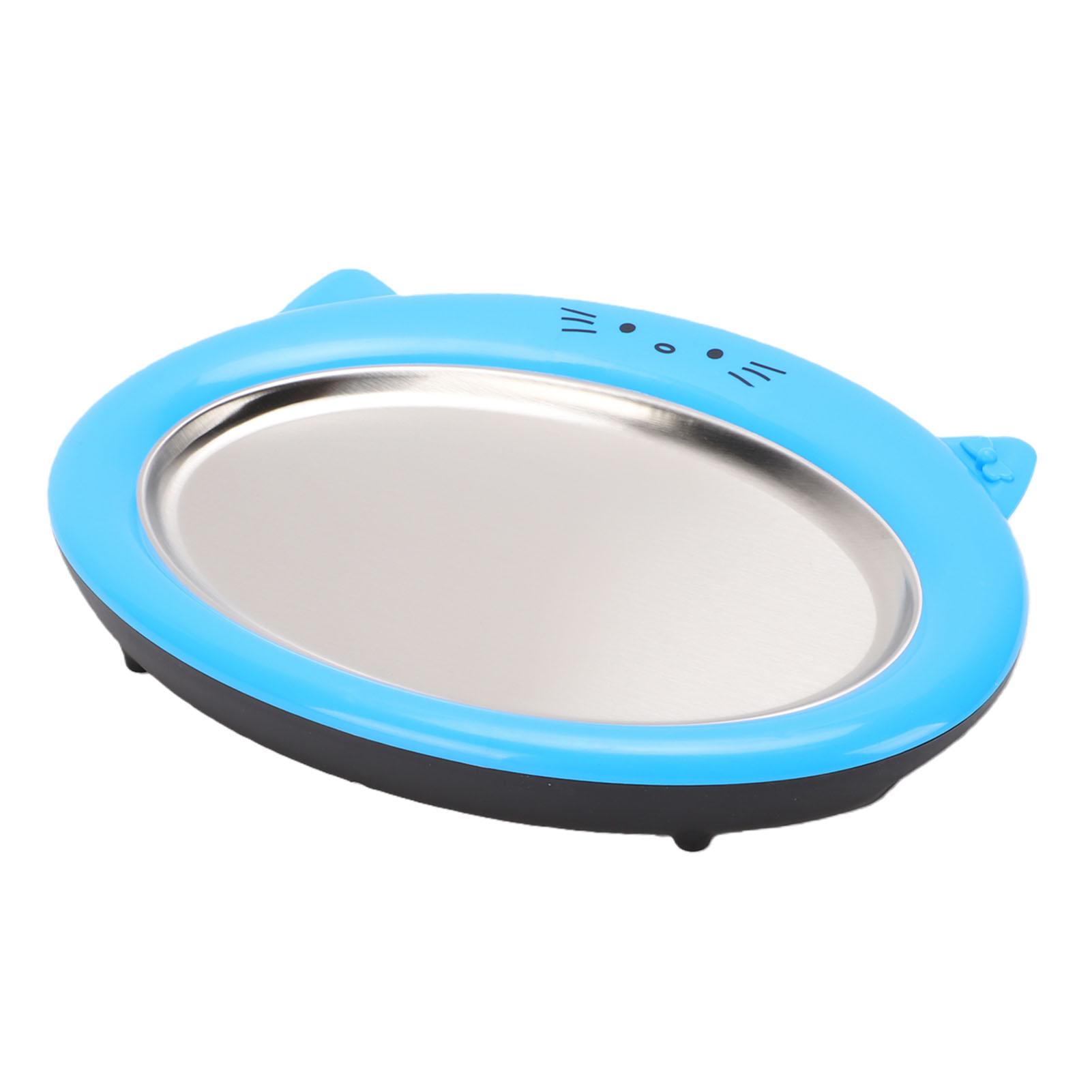 

Rolled Ice Cream Maker 304 Stainless Steel Cartoon Cold Plate Ice Cream Roller Tray with 2 Spatulas for Homemade DIY синій