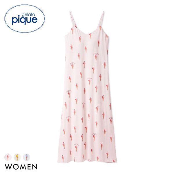 gelato pique ladies cool touch sorbet pattern cup in cami dress with cup in pad gelato pique gelato pique