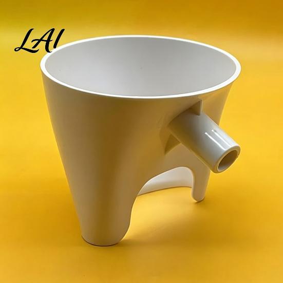 Baking Bowl Attachment Funnel Stand Mixer Accessories for KitchenAid Artisan KSM150 Food-Grade Flour 5 Durable Abs Plastic Quart Tilt-Head
