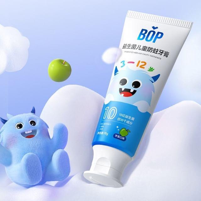 BOP - Probiotic Anti-Cavity Toothpaste For Kids Apple - 70g