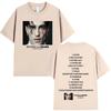Funny Little Fears Album 2026 Tshirt Damiano David Singer Print Tees Unisex Women Fashion Casual Tshirt Summer Harajuku T Shirt