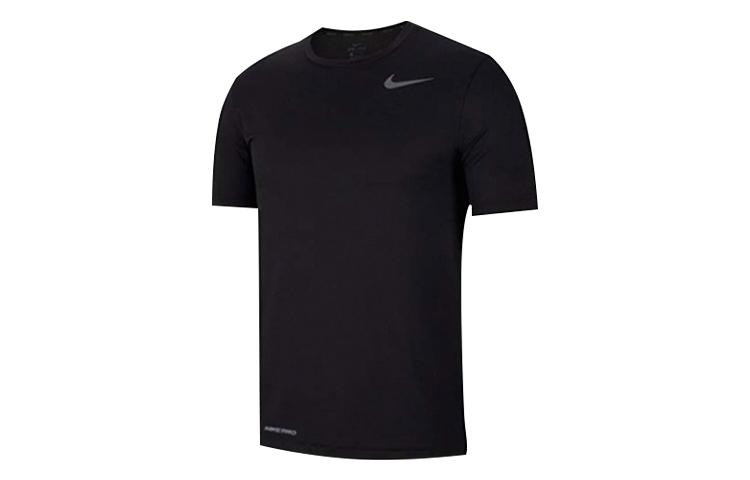 

Nike T Shirts Men s Black Crew Neck Moderate Straight Fit CJ4612-010 S