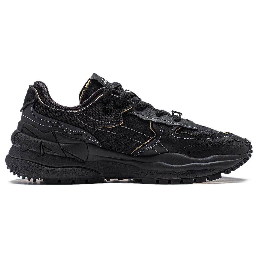 Li Ning CF Origin 2 Slip Resistant Abrasion Resistant Casual Shoes Women's Black AGCT324-1