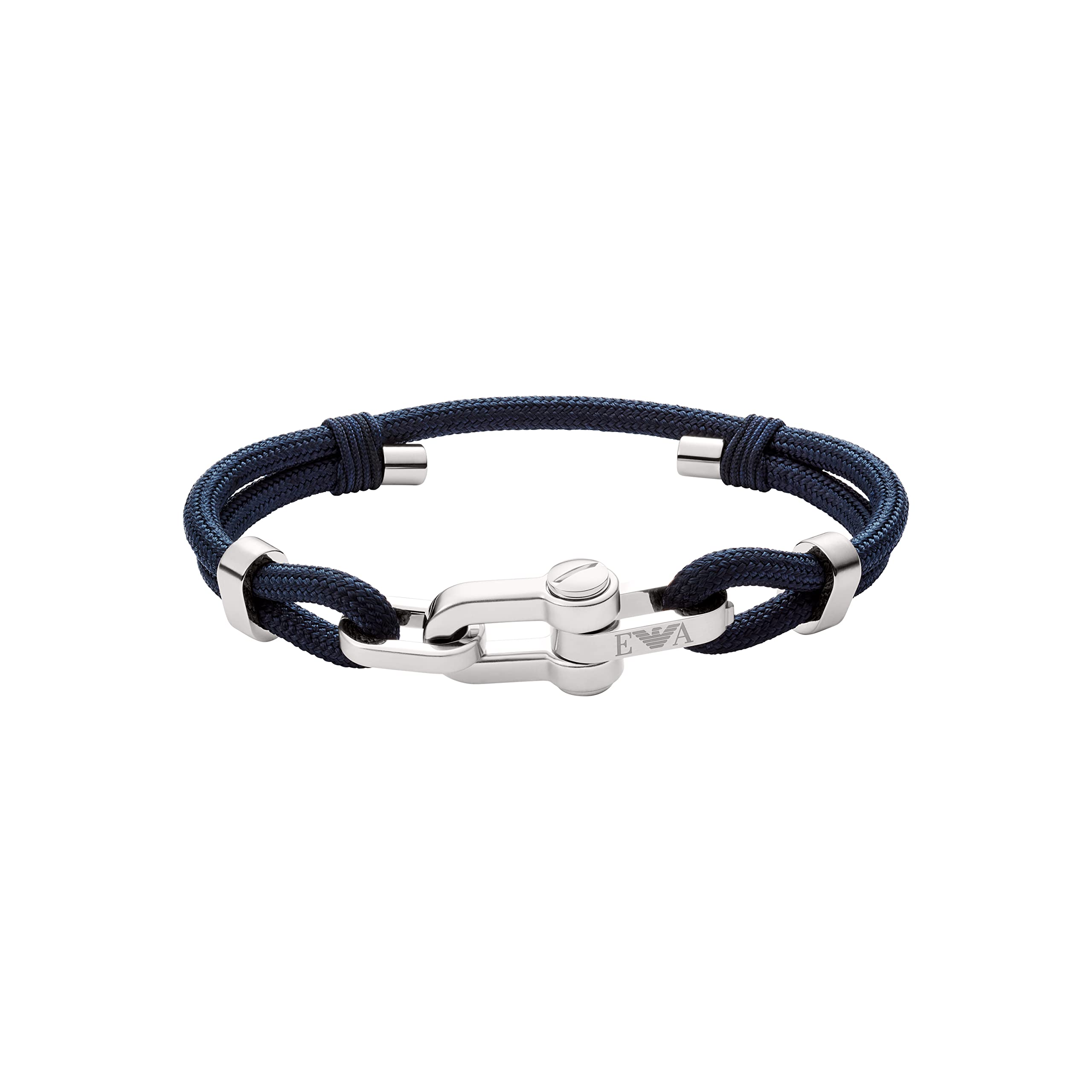 

Браслет Emporio Armani с синим нейлоновым ремешком