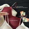 Thin Fine Flash Shoulder Strap Liquid Jelly Underwear Beauty Back Artifact Gathering Pull Seamless Bra Fixing Cup