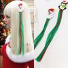 Cross-border Christmas Hair Clip - Wig Costume Bow for Parties & Proms
