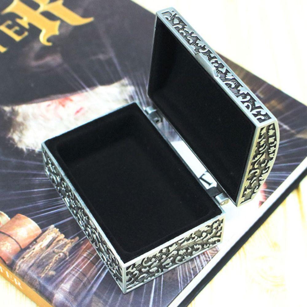 

Vintage Jewelry Box European Style Treasure Chest Case Gift Trinket Storage Box Rings