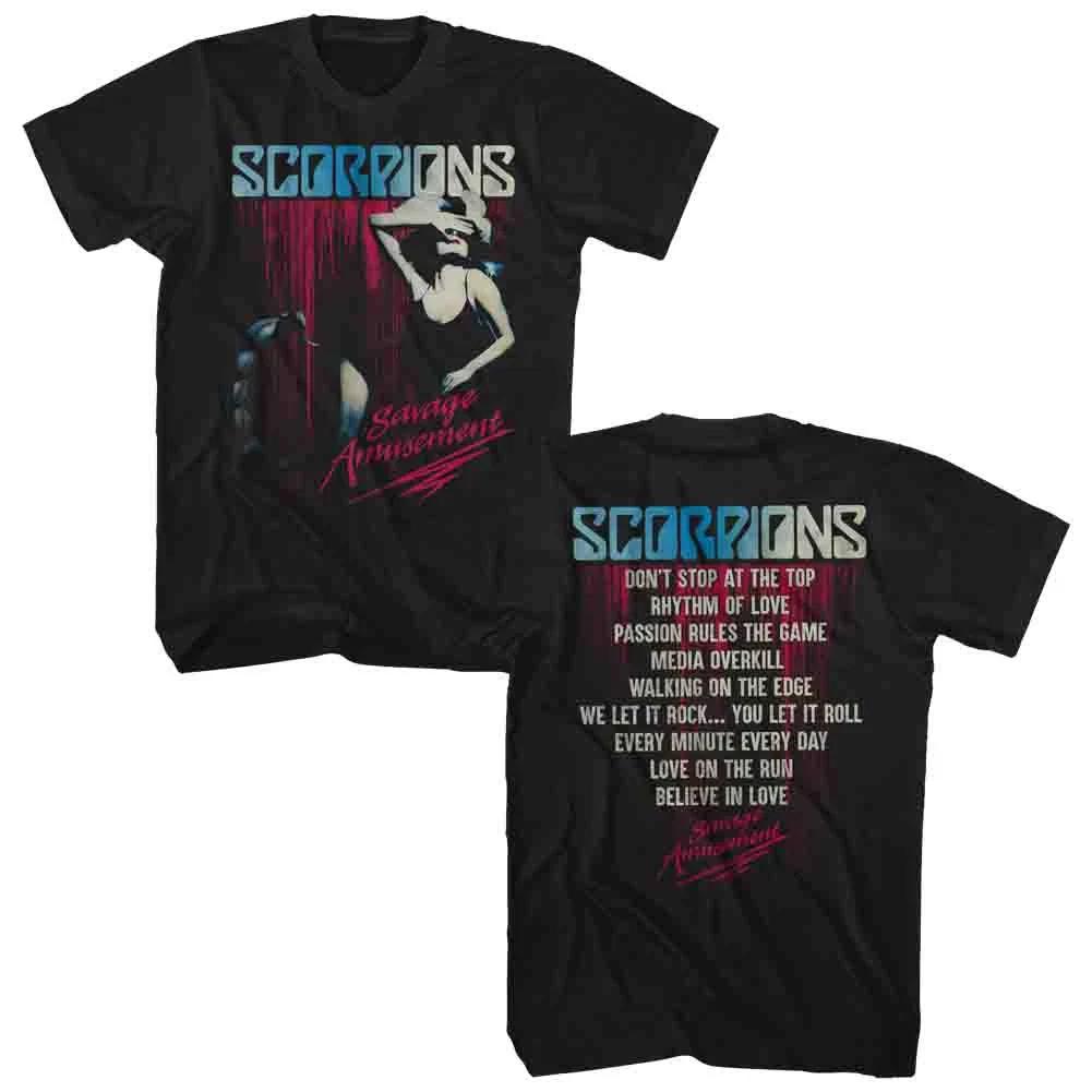 Scorpions Savage Amusement T-shirt (double sided) 2XL