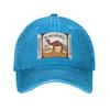 Unisex baseballové čepice Vintage velbloudí cigaretová krabička Džínová látka Letní sportovní baseballové kšiltovky Hip Hop čepice Casquette