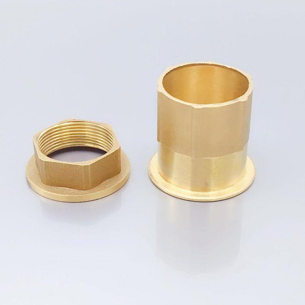 Copper Water Gap Fixed Fittings Multi Size Screw Nut Durable Hose Joint  Tool