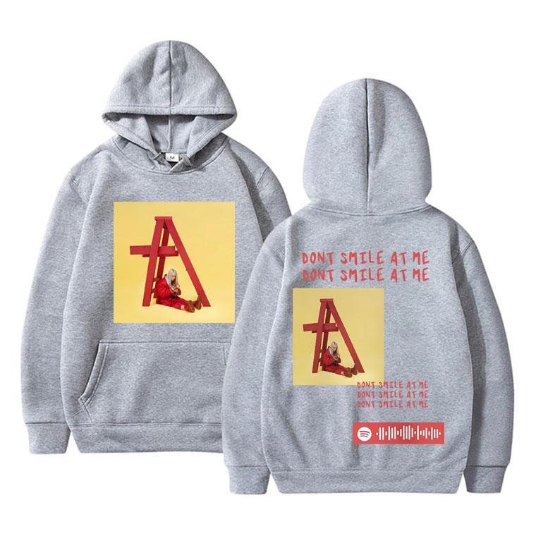 Dont Smile At Me Music Album Graphic Hoodie Male Vintage Oversized Pullover Unisex Streetwear Men Women Hip Hop Fashion Hoodies