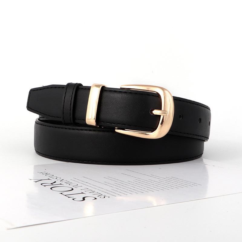 Belt Simple Womens Versatile Jeans Needle Buckle Fashionable Decoration