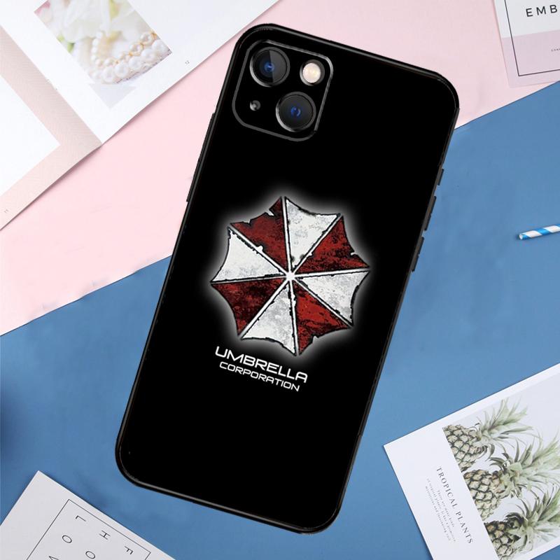 Umbrella Corporation Soft Case For iPhone 14 13 11 12 15 16 Pro Max Mini X XR XS Max Plus Full Cover