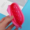 New Holes Coin Purse Mini Silicone Money Bag Zipper Card Holder