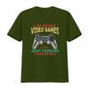 Mens A Day Without Video Games Is Like Funny Gamer Gaming T Shirt White Large Vintage Washed Versatile Fashion Homme Stretched
