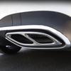 For Mercedes Benz CLA Class C118 W118 CLA180 200 220 250 260 2020-2022 ABS Car Accessories Muffler Exhaust Pipe Tail Cover Trim KIY7