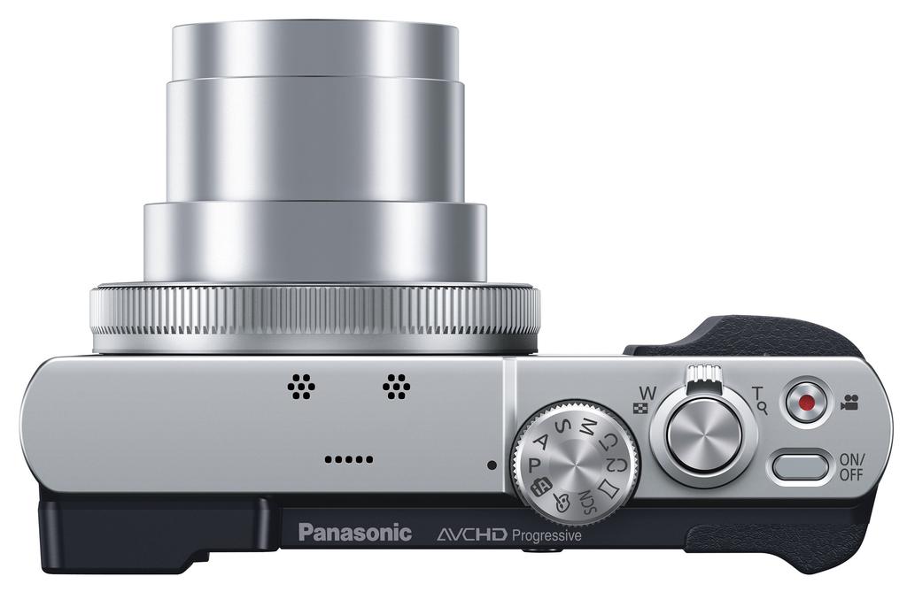 Panasonic Lumix TZ70 Digital 30x Optical Camera, Zoom, Silver, DMC-TZ70-S