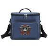 Student LunchBox Portable Cooler Shoulder Lunch Bags Thermal Organizer Handbag Outdoor Camping Storage Boxes Samurai Pattern